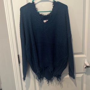 Distressed Sweater